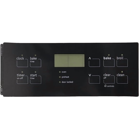 FRIGIDAIRE Frigidaire 316419141 Range Stove ERC Control Panel Overlay Decal (10-Button, 1 Pack) AP4561566