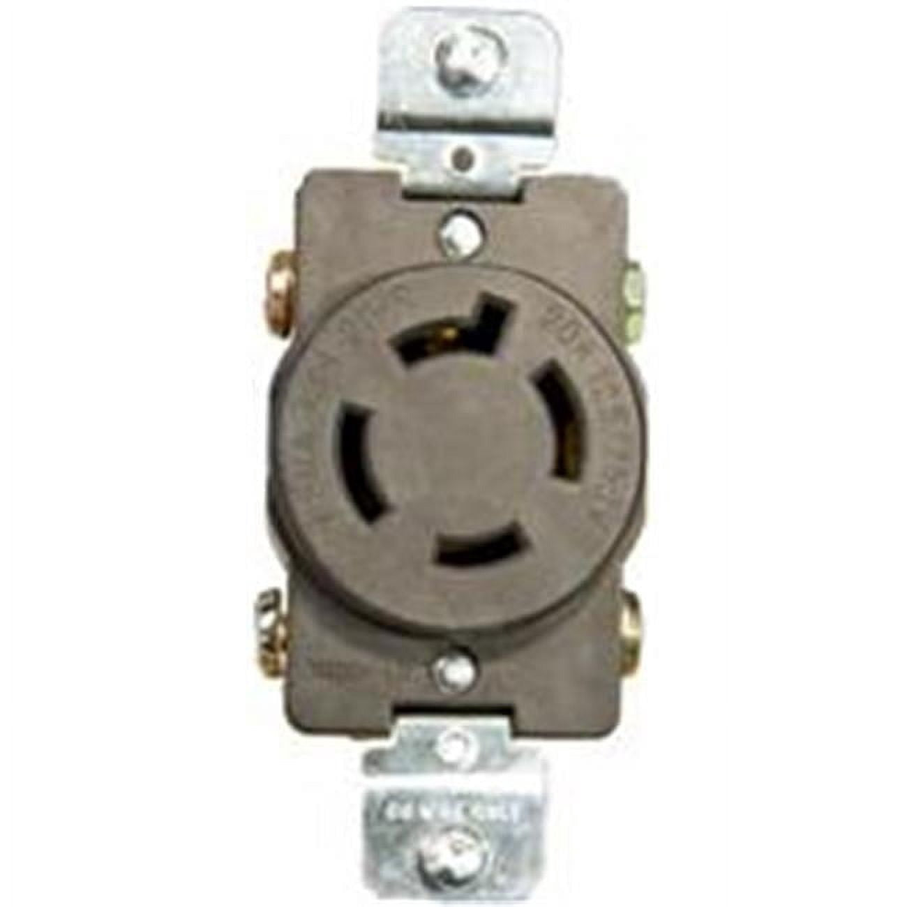 MORRIS PRODUCTS Morris Products 89742 Locking Receptacle 20A 125/250V (1 Pack)