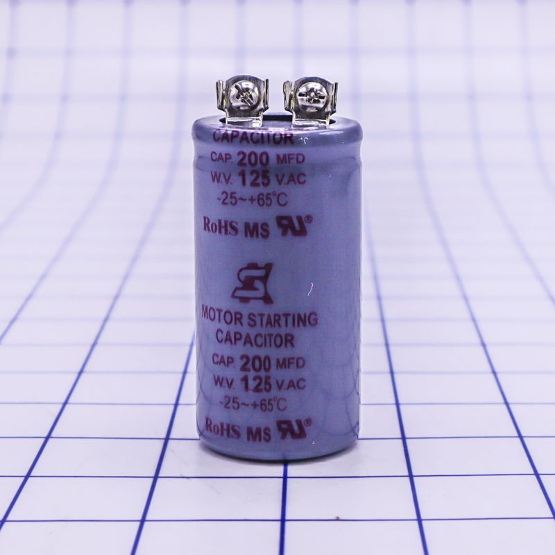 JET Jet JT9-CA020010 Starting Capacitor 125 V (200 MFD) CA020010
