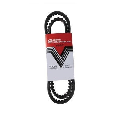 JASON INDUSTRIAL Jason Industrial AX23 Cogged raw edge V belt 25 inch outside length 1/2 inch top width 11/32 inch thickness (Pack of 1)