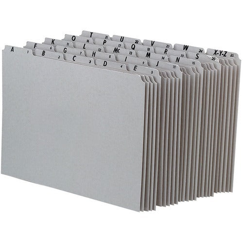 PENDAFLEX Pendaflex PFXPN925 File Guide Set A-z 1/5 Cut Tab Set of 25