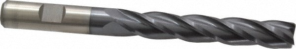 CLEVELAND CONTROLS Cleveland C33467 Square End Mill 0.5 in 4 Flute Hss Ticn
