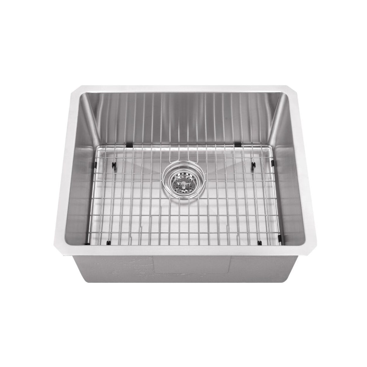 Cahaba CA221SB23 Undermount 23 In. Radius Corner 16 Ga. Stainless Steel Bar & Prep Sink