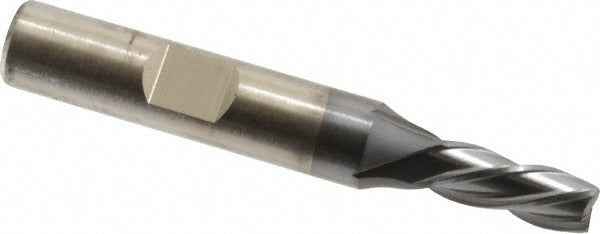 CLEVELAND CONTROLS Cleveland C33619 Square End Mill 4 Flute Hss Ticn Lh