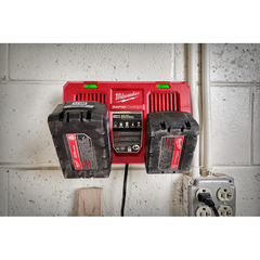 Milwaukee 48-59-1802 M18 Dual Bay Simultaneous Rapid Charger