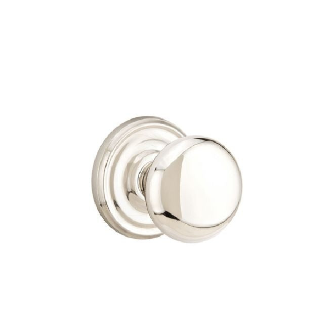 EMTEK Emtek 8100PUS14 Providence Passage Knob Polished Nickel