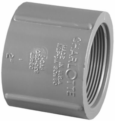 CHARLOTTE PIPE Charlotte Pipe Pvc 08102 1200HA Sch 80 Coupling 3/4 in