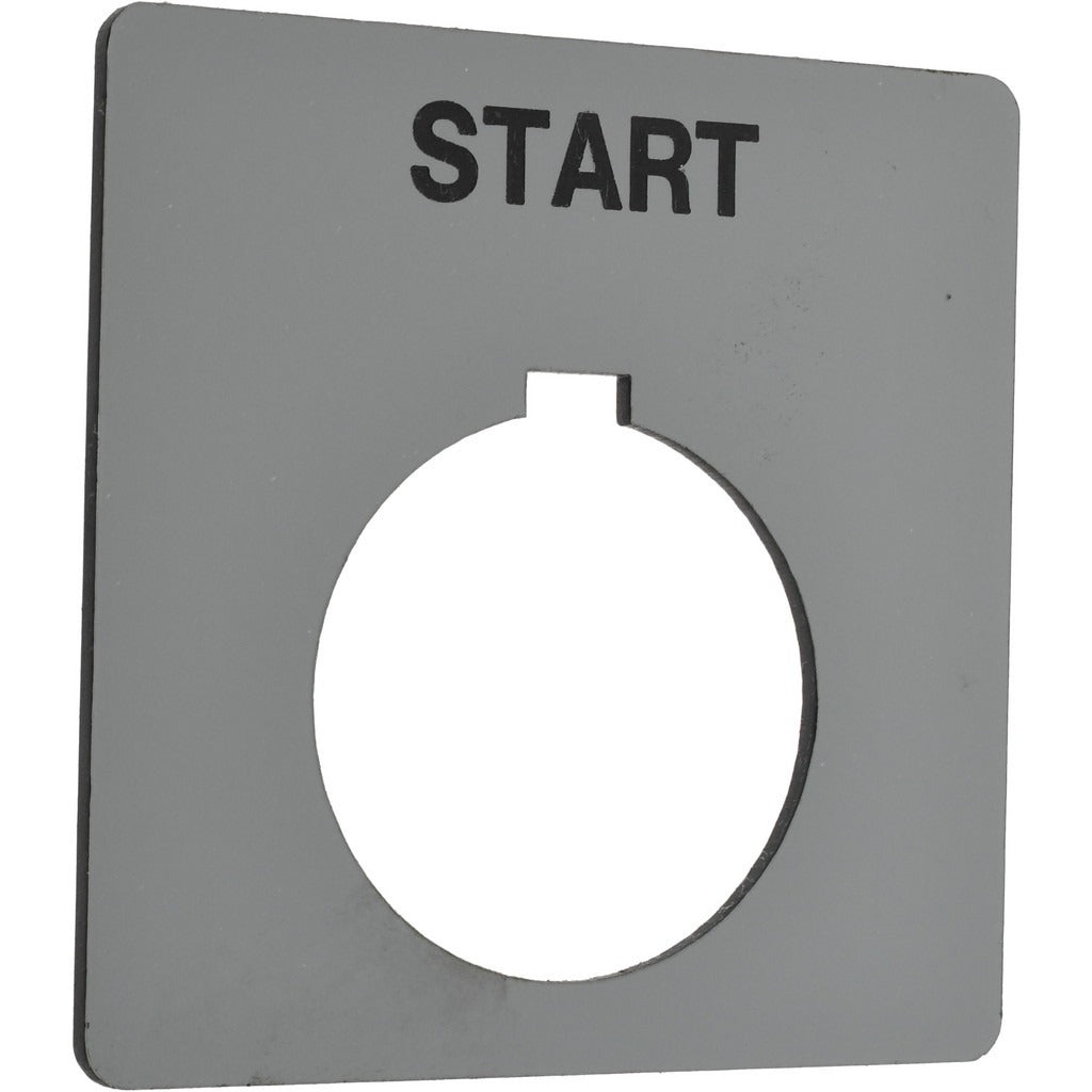 SCHNEIDER ELECTRIC Schneider Electric 9001KN101SP Legend Plate Start 30mm