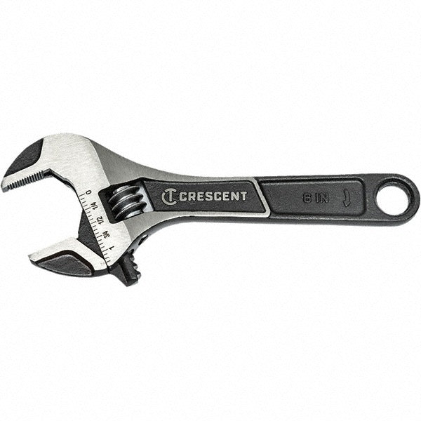 CRESCENT Crescent ATWJ26VS Adjustable Wrench 6 Inch Alloy Steel