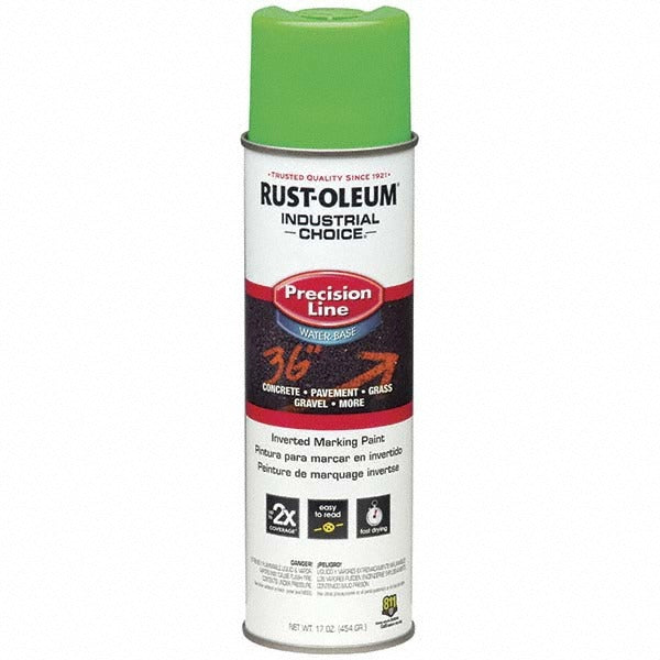 RUST-OLEUM Rust-oleum 203032 Fluorescent Green Marking Paint 17 Oz