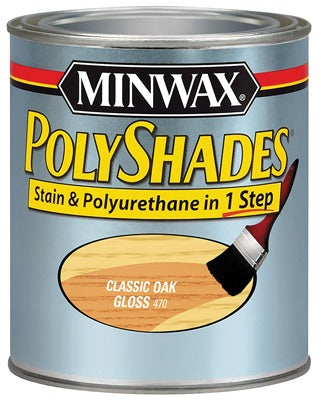 MINWAX Minwax 214704444 Polyshades Gloss Classic Oak 0.5 Pint