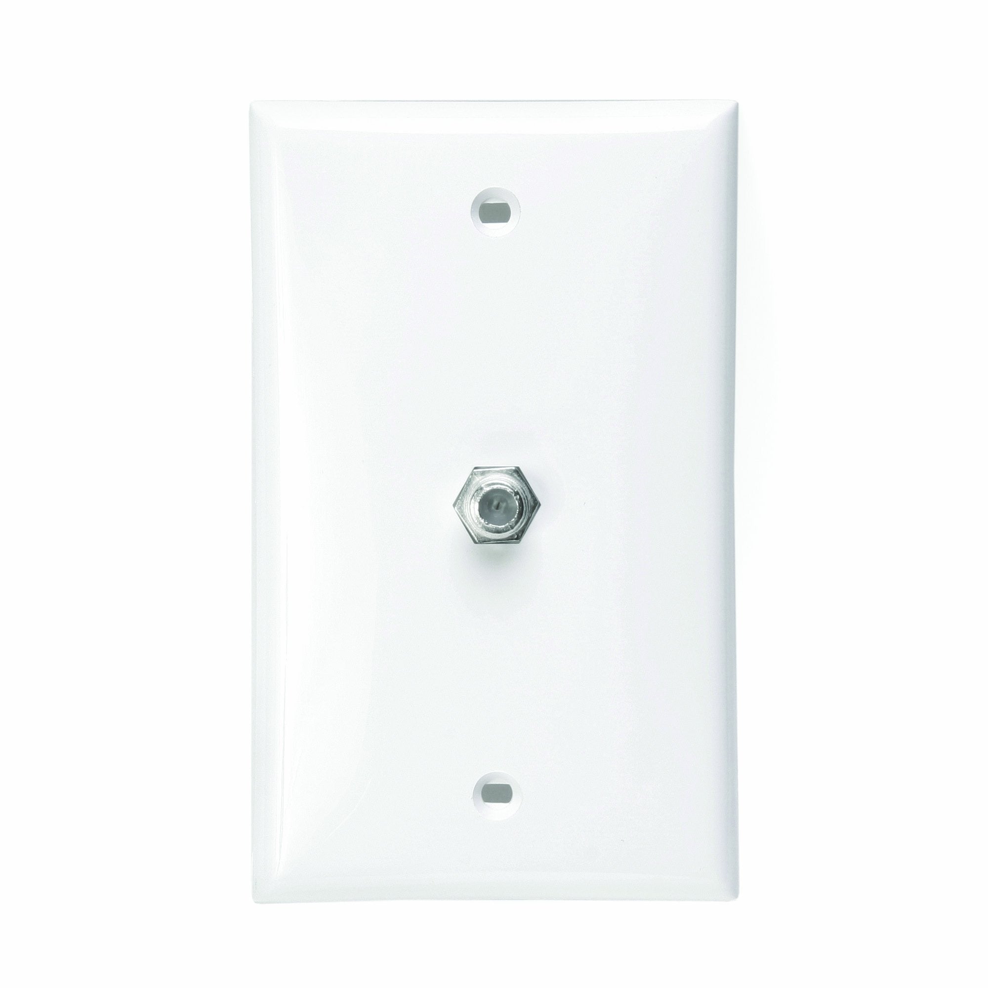 LEVITON Leviton 80781-W Standard Video Wall Jack F Connector