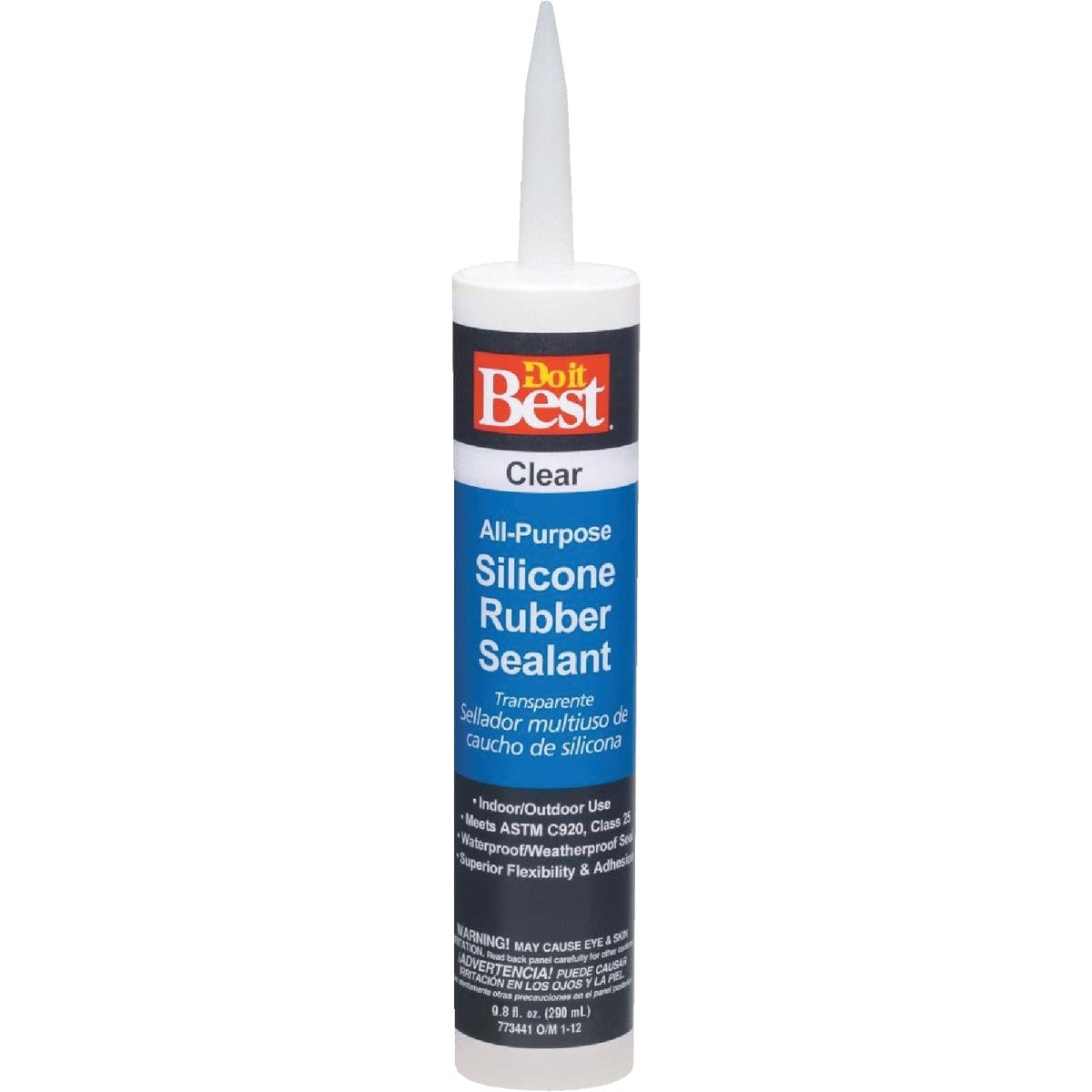 BSC PREFERRED Bsc Preferred 7079818339 Clear Silicone Sealant 9.8 Fl Oz