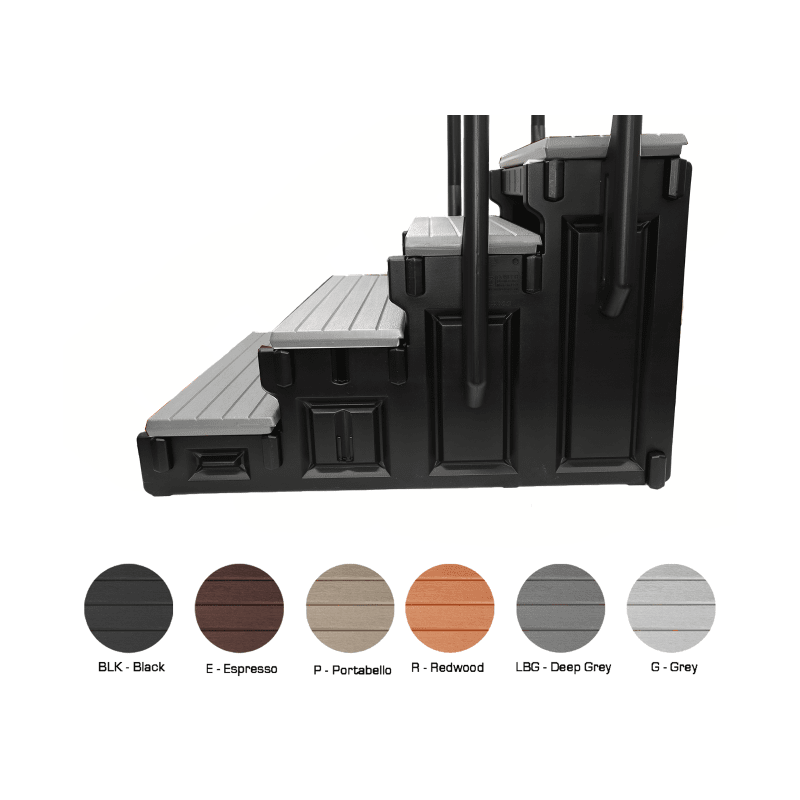 CONFER PLASTICS CONFER PLASTICS SSS36-4-BLK Signature Spa Step Only