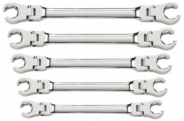 GEARWRENCH Gearwrench 81910 Flare Nut Wrench Set 5 Pc Inch