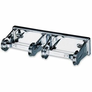 SAN JAMAR San Jamar SJMR260XC 2-Roll locking bath tissue dispenser (12-3/8 x 4-1/2 x 2-3/4) R260XC