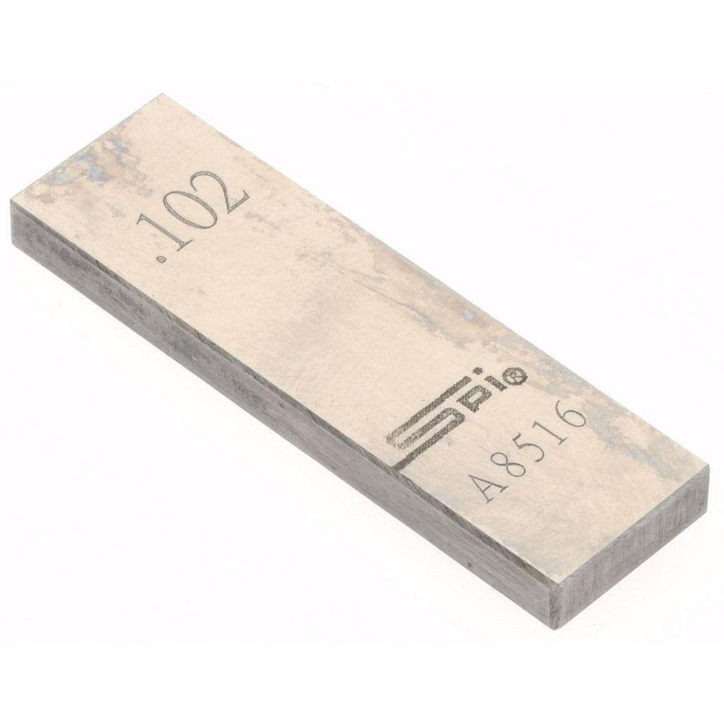 SPIROTHERM Spi 15-016-9 Steel Gage Block 0.102 in Grade AS-1
