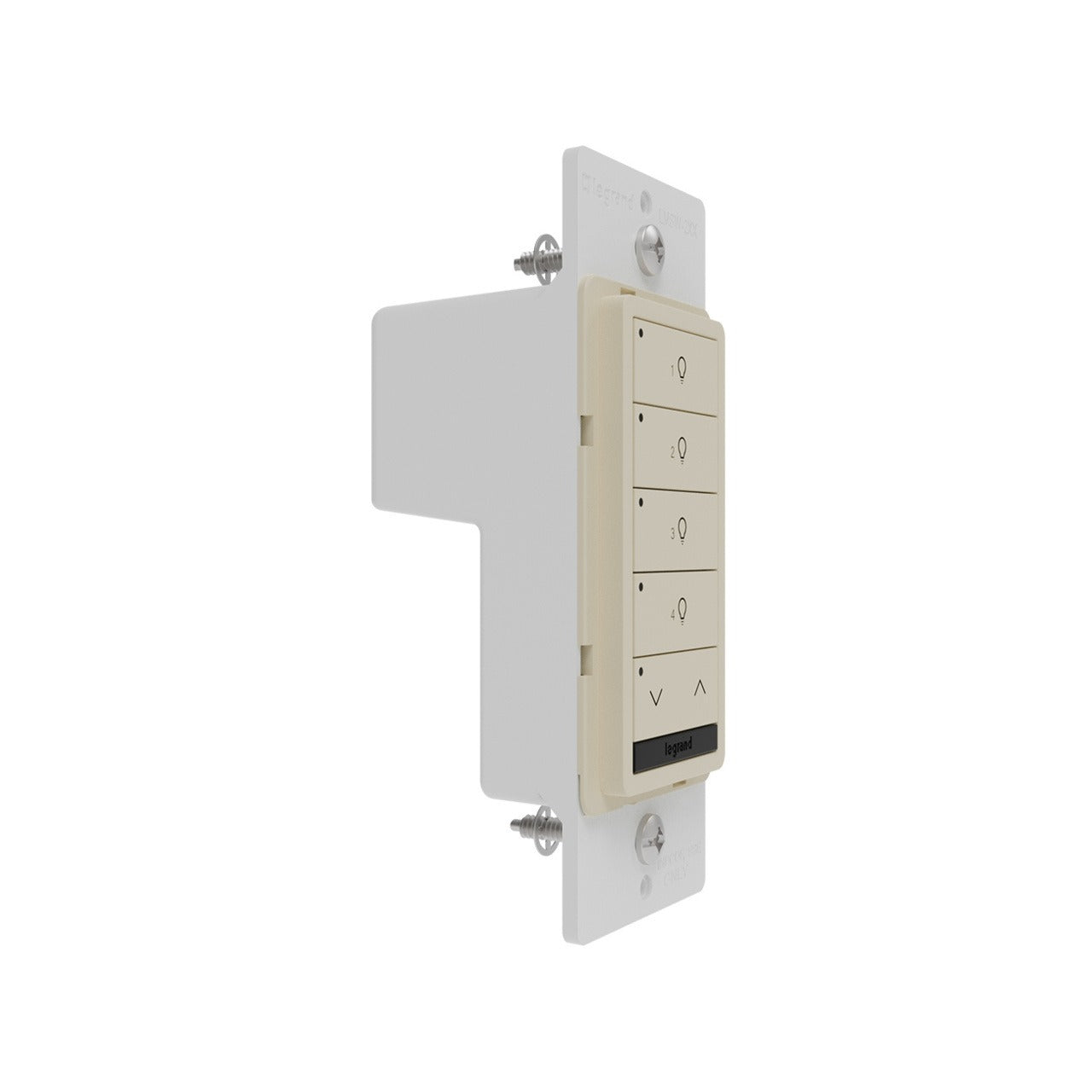 WATTSTOPPER Wattstopper LMSW-241-W DLM Wired Standard Switch 0.168 W (4B 1R)