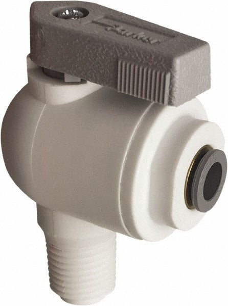 PARKER Parker LFPP6VME8 Male Elbow Ball Valve 1/2 in Full Port