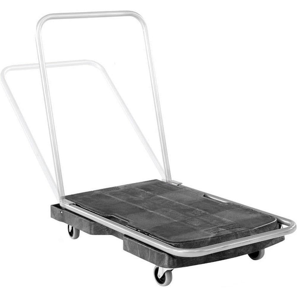 RUBBERMAID Rubbermaid FG440000BLA Platform Truck Folding Handle 250 Lb