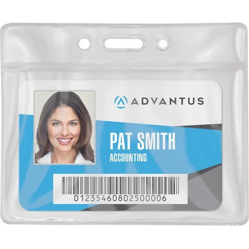 ADVANTUS Advantus Corp. AVT75683 Horizontal Badge Holders 50-pack