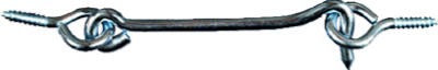 NATIONAL HARDWARE National Mfg N122-358 Zinc Gate Hook Screw Eyes 6in 5pk