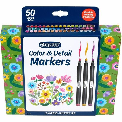 CRAYOLA Crayola CYO586751 Dual-tip Marker Set 50 Pack