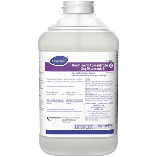 DIVERSEY Diversey Care DVO4963331 Disinfectant Cleaner 2.5 L 2-pack