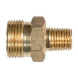 MIDLAND INDUSTRIES Midland Industries 86001 M22 X 1/4 Mnpt Brass Coupling