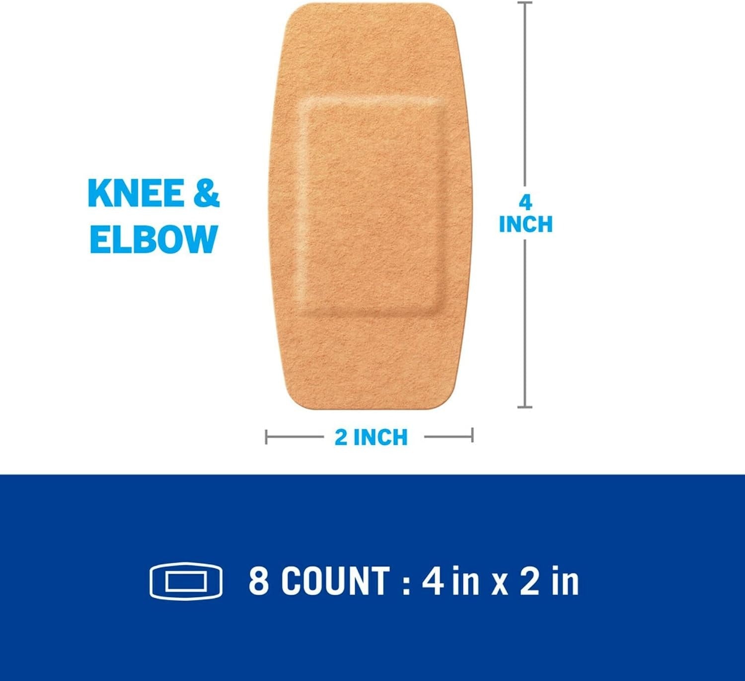 3M 3M MMM57108 Nexcare Soft 'n Flex Bandages 8 Each