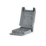 CARLON E98G30N-CAR 1-gang Weatherproof 30 Amp Vertical Mount Single Receptacle Box Cover - Gray