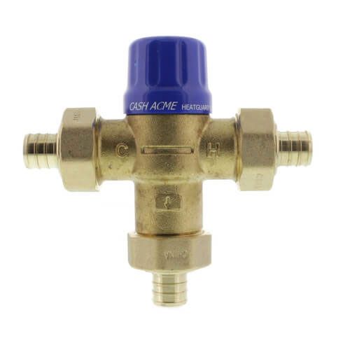 Cash Acme 24507 HG110-D 3/4 Barbed PEX Thermostatic Mixing Valve