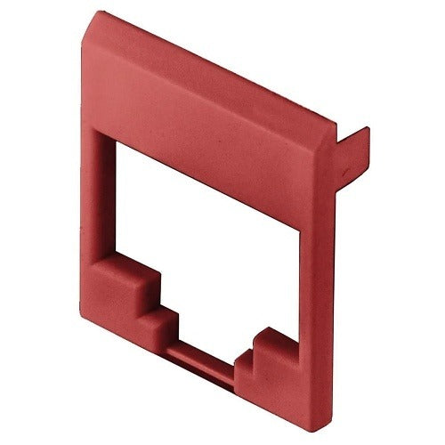 HUBBELL Hubbell Premise Wiring SJFR Hjs Series CAT6 Jack Face Red