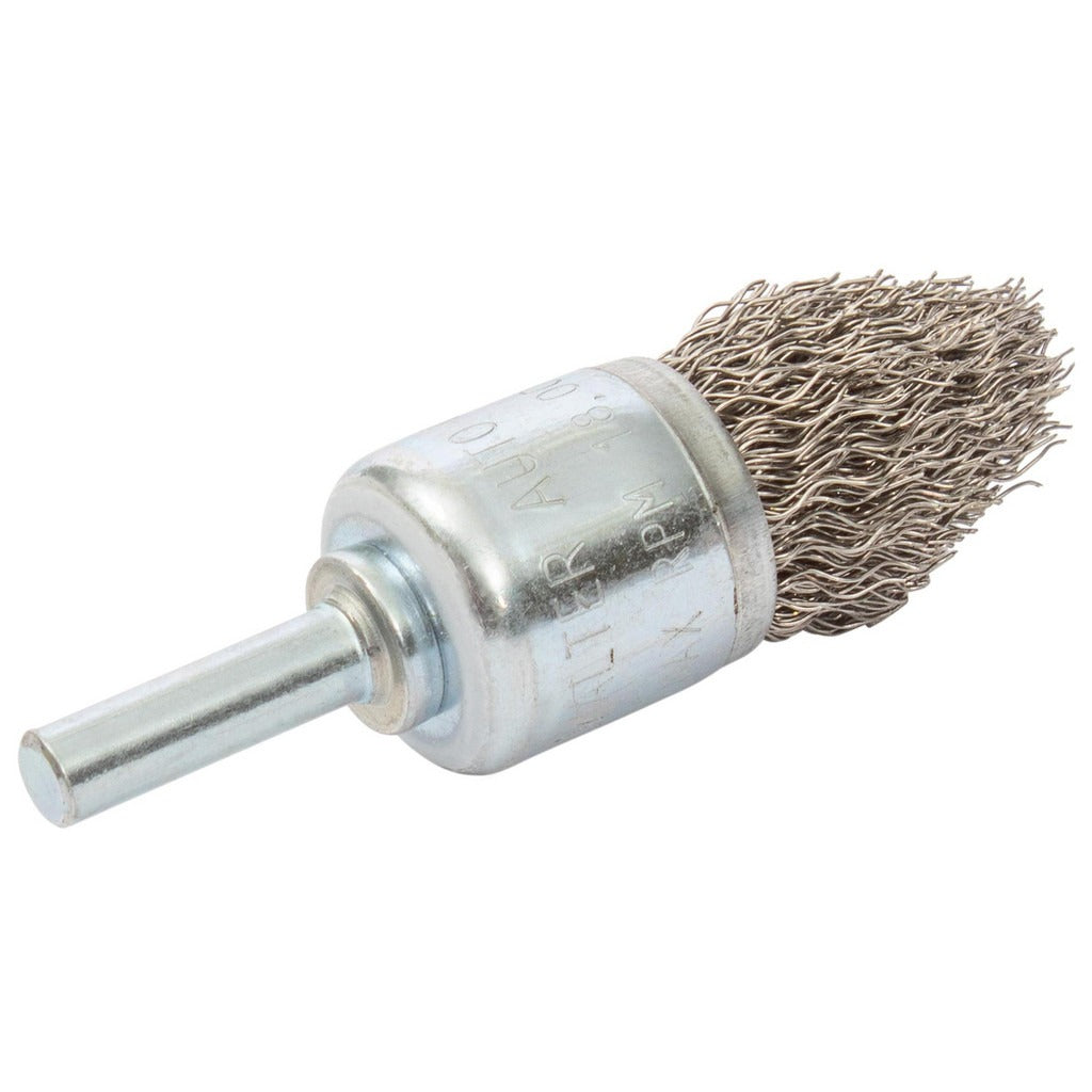 WALTER Walter Surface Technologies 09C078 End Brush 3/4 in Ss