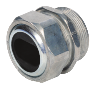 Steel Electric Products 1068A 1-1/2 Inch Die-Cast Zinc Watertight Service Entrance Cable Connector