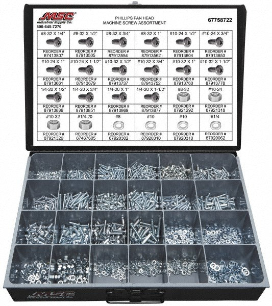 VALUE COLLECTION Value Collection 67758722 Machine Screw Assortment