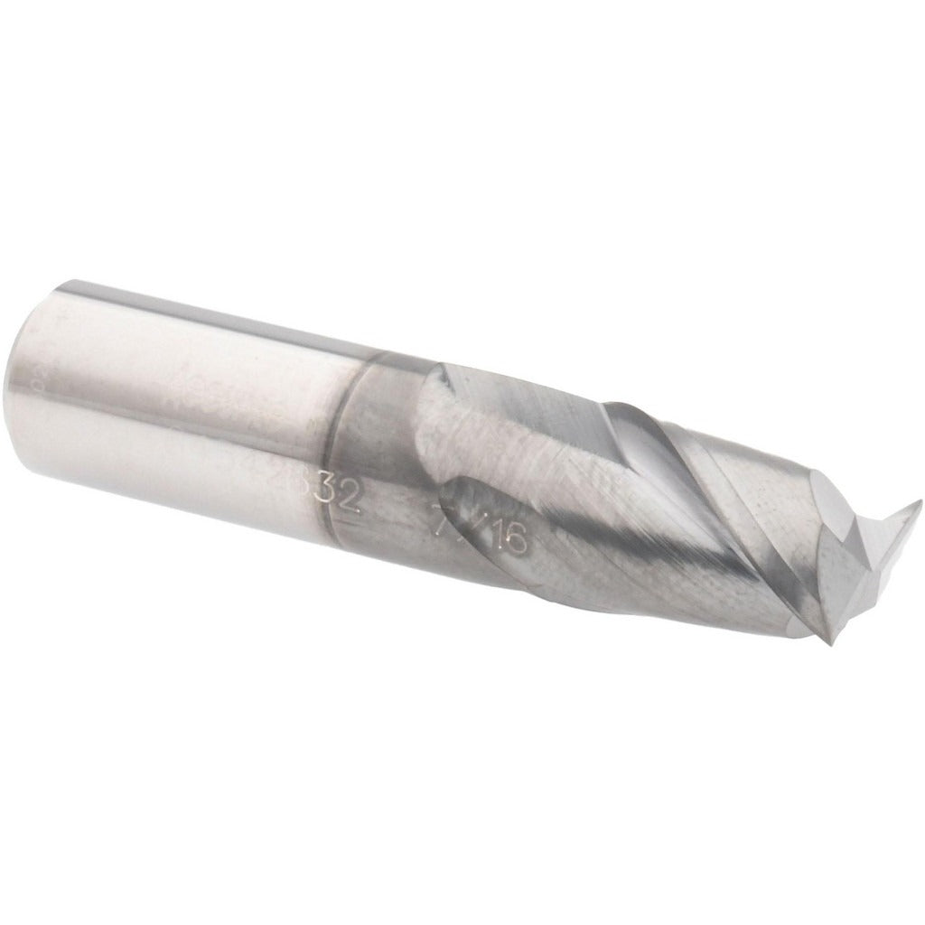 ACCUPRO Accupro 12178798 Square End Mill 7/16 in 2 Flute Carbide