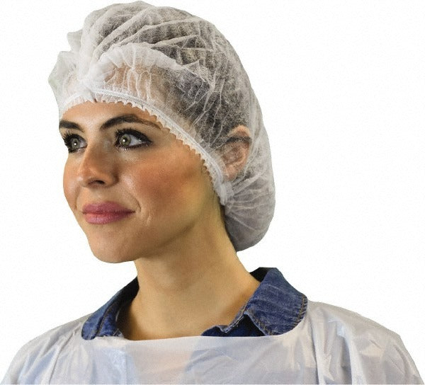 PRO-SAFE Pro-safe KM-111NWI-10-21-WHITE Bouffant Cap 21in 1000/case
