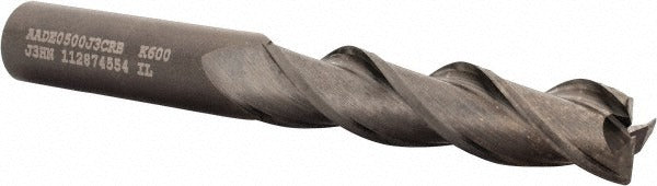 KENNAMETAL Kennametal 3658837 Corner Radius End Mill 3 Flute Carbide
