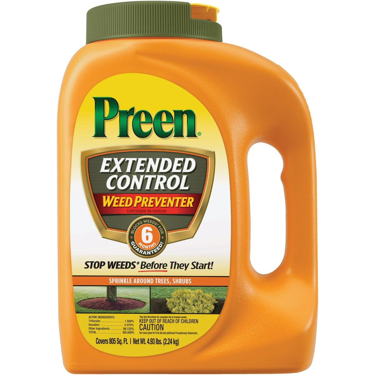 LEBANON SEABOARD Preen 2464092 Garden Weed Preventer 4.93 Lb