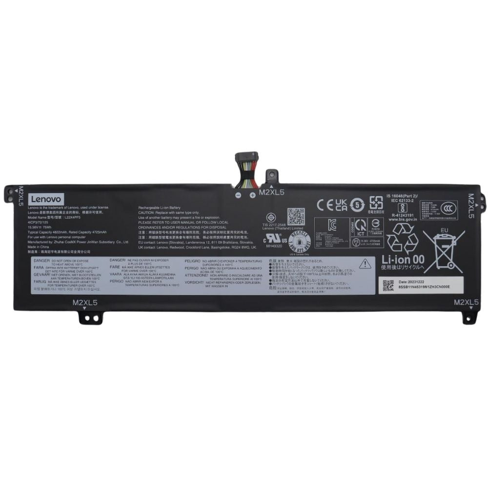 LENOVO Lenovo 5B11N45292 Replacement Battery 75Wh 4-Cell L22X4PF5