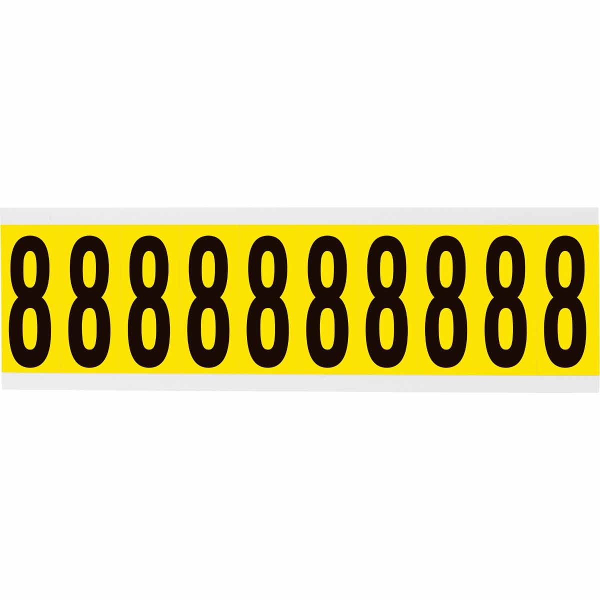 BRADY Brady 3440-8 Vinyl number 8 (2 in / card of 10) 3440-8