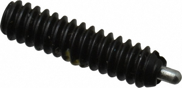 VLIER Vlier S49P Threaded Spring Plunger 6-32 Steel Locking