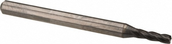 OSG Osg 36700211 Corner Radius End Mill 0.0781 in 4 Flute Carbide