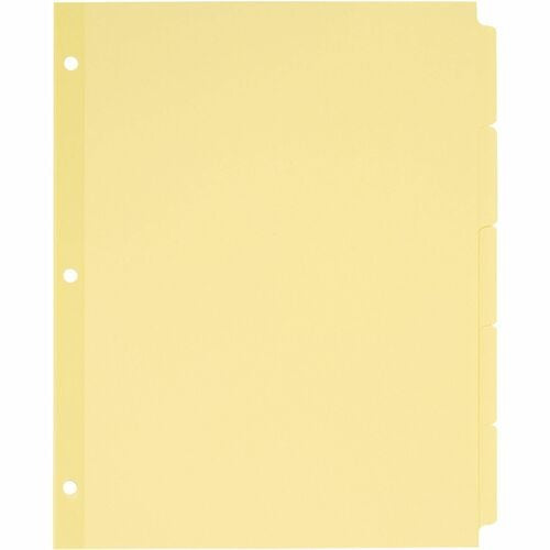AVERY Avery AVE11501 Plain 5-tab Dividers Buff 36 Per Box