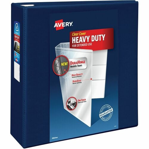 AVERY Avery AVE79804 Heavy-duty View Binder 4 in Navy
