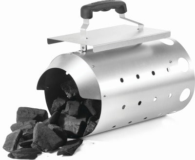 NAPOLEON Wolf Steel 67802 Charcoal Chimney Starter Aluminized Steel