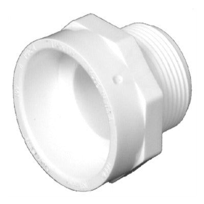CHARLOTTE PIPE Charlotte Pipe Pvc 00109 0800HA Dwv Sch 40 Mpt Adapter