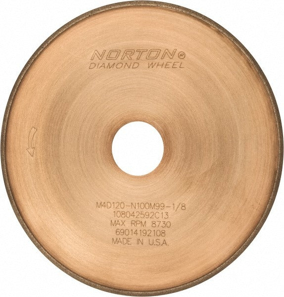 NORTON Norton 69014192108 Diamond Surface Grinding Wheel 120 Grit