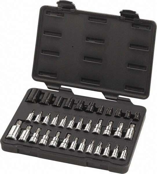 GEARWRENCH Gearwrench 80728 Torx Bit Socket Set 36 Pc T8-T60